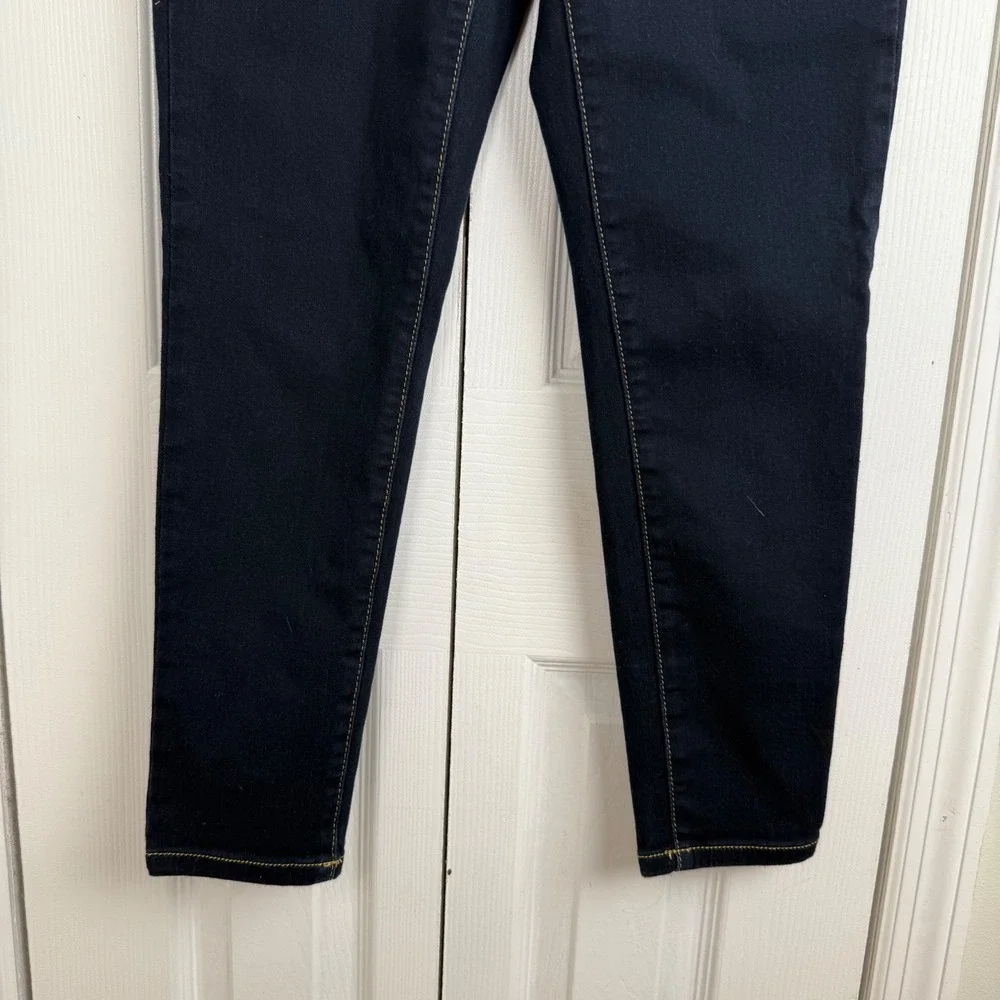 Michael Kors Womens Size‎ 4 Dark Wash Skinny Jeans Indigo Blue Stretch Denim